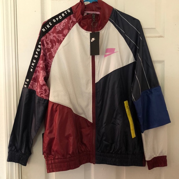 nike woven track jacket